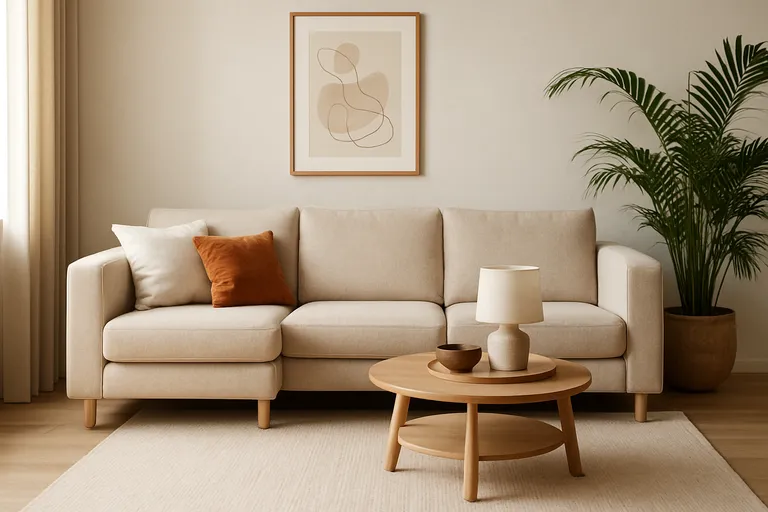 De veelzijdigheid van beige banken en slimme keuzes voor jouw interieur